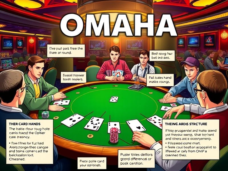 Omaha Poker is a popular variant of poker known for its strategic gameplay. Master the 4-card format and play like a pro online.